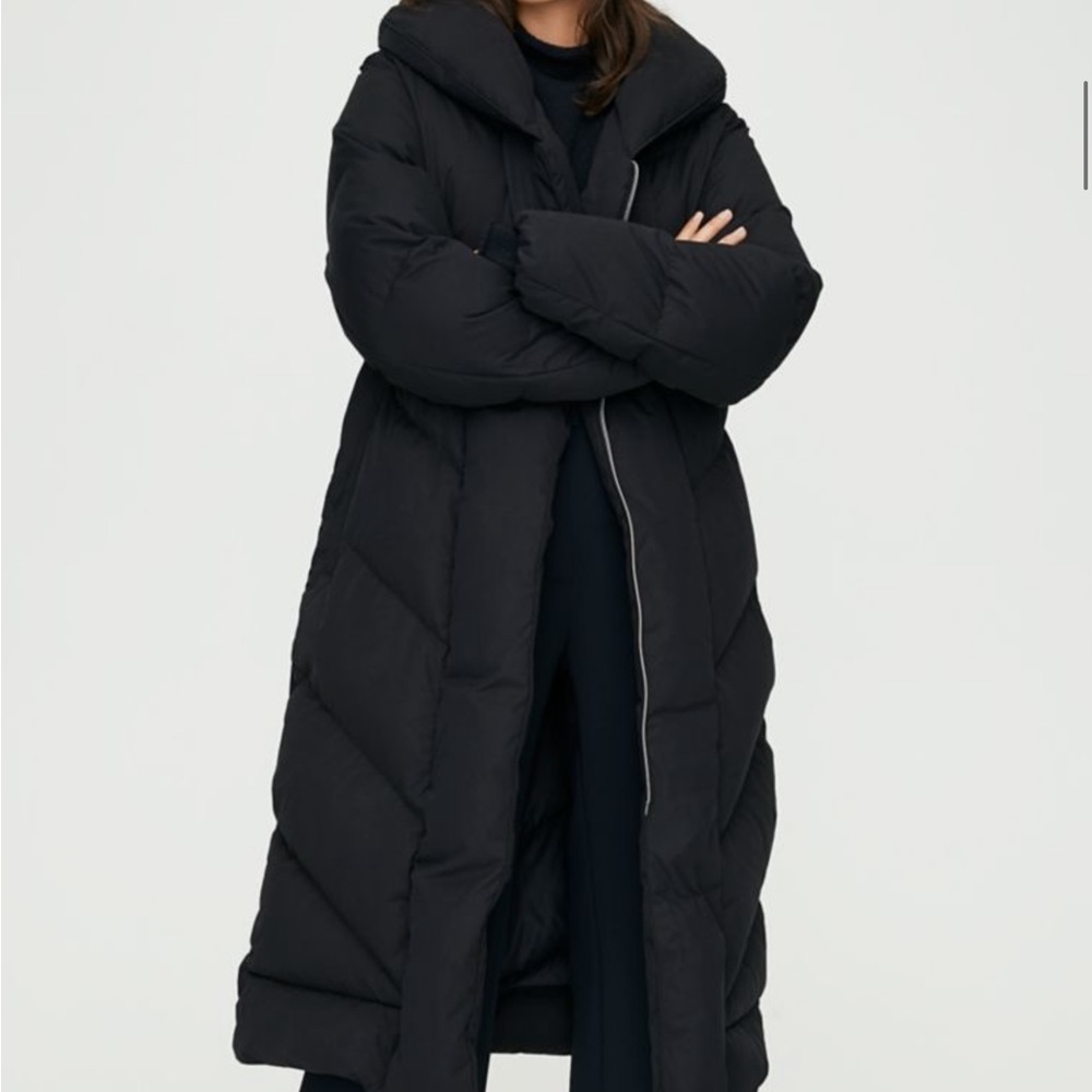 Wilfred Long goose-down puffer Duvet Coat